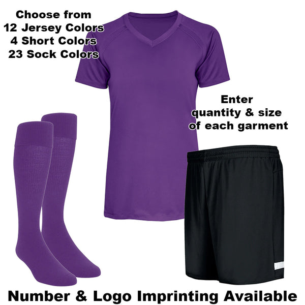 Chandler 3-Piece Uniform Kit - Girls - Youth Sports Products