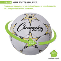 VIper Soccer Ball - Youth Sports Products