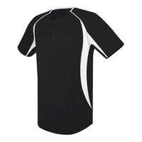 Two-Button Varsity Baseball Jersey - Adult - Youth Sports Products