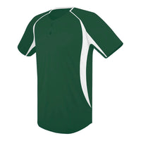 Two-Button Varsity Baseball Jersey - Youth - Youth Sports Products