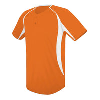 Two-Button Varsity Baseball Jersey - Adult - Youth Sports Products