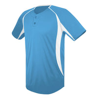 Two-Button Varsity Baseball Jersey - Adult - Youth Sports Products