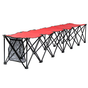 TravelBench Original 6 Seater Bench - Set of 2 - Youth Sports Products