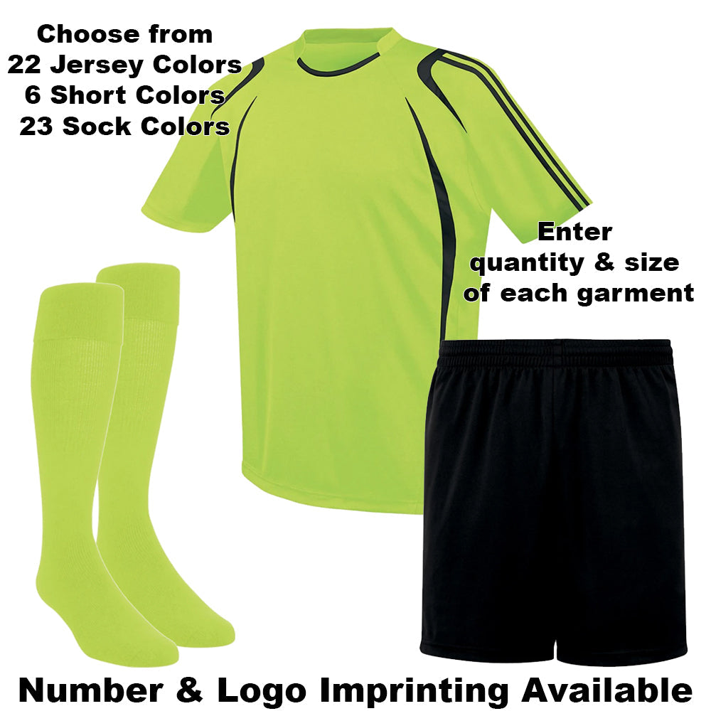 Chicago 3-Piece Uniform Kit - Adult - Youth Sports Products
