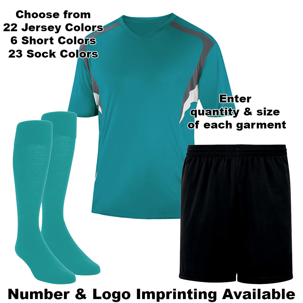 Delray 3-Piece Uniform Kit - Adult - Youth Sports Products