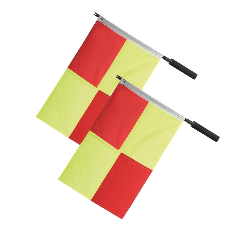 Checkered Referee Flag Set - Youth Sports Products