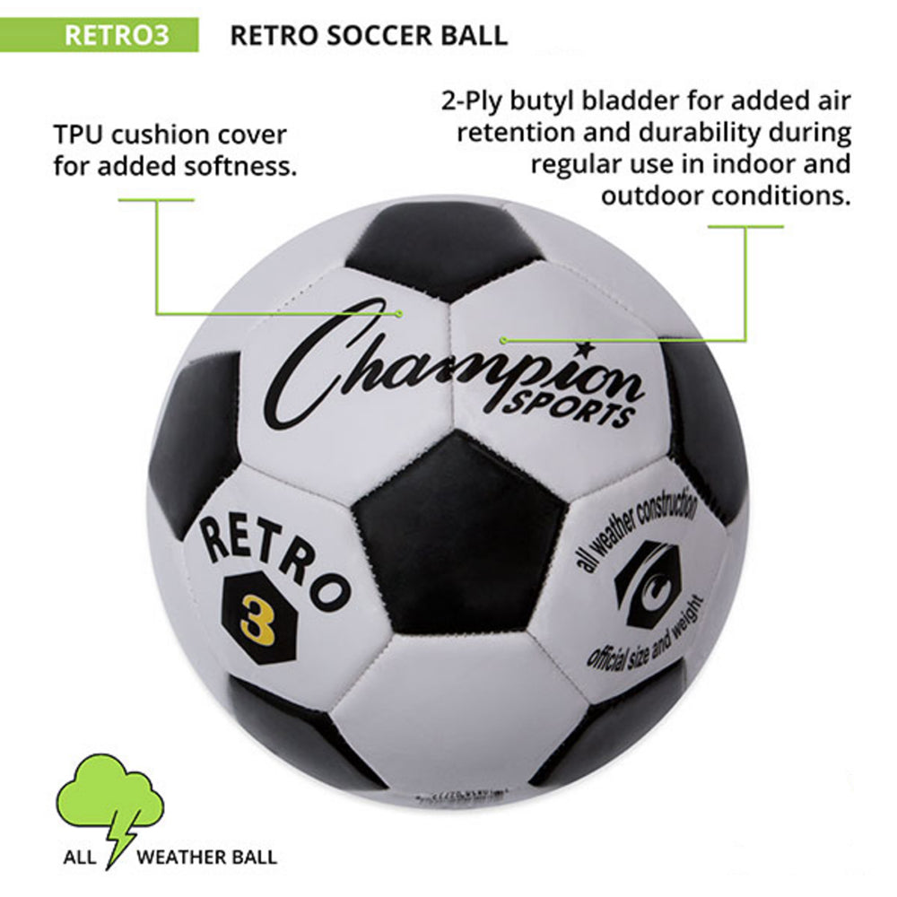 Retro Soccer Ball - Youth Sports Products