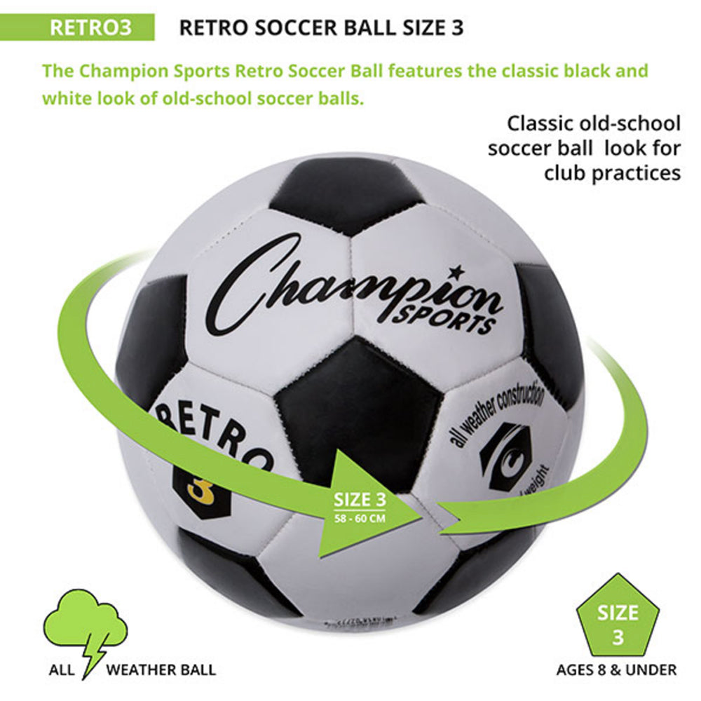 Retro Soccer Ball - Youth Sports Products