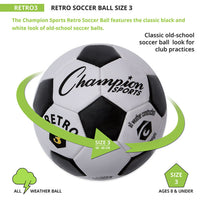 Retro Soccer Ball - Youth Sports Products