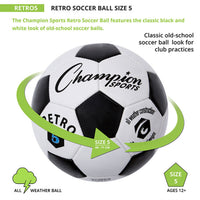 Retro Soccer Ball - Youth Sports Products