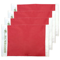 Youth Sports Products Deluxe Spring Base Corner Flag Set - Youth Sports Products
