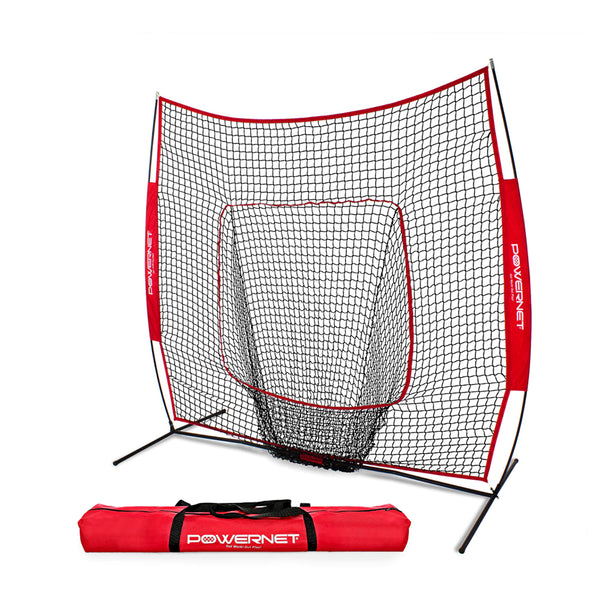 PowerNet Original 7x7 Baseball Softball Practice Hitting Net - Youth Sports Products
