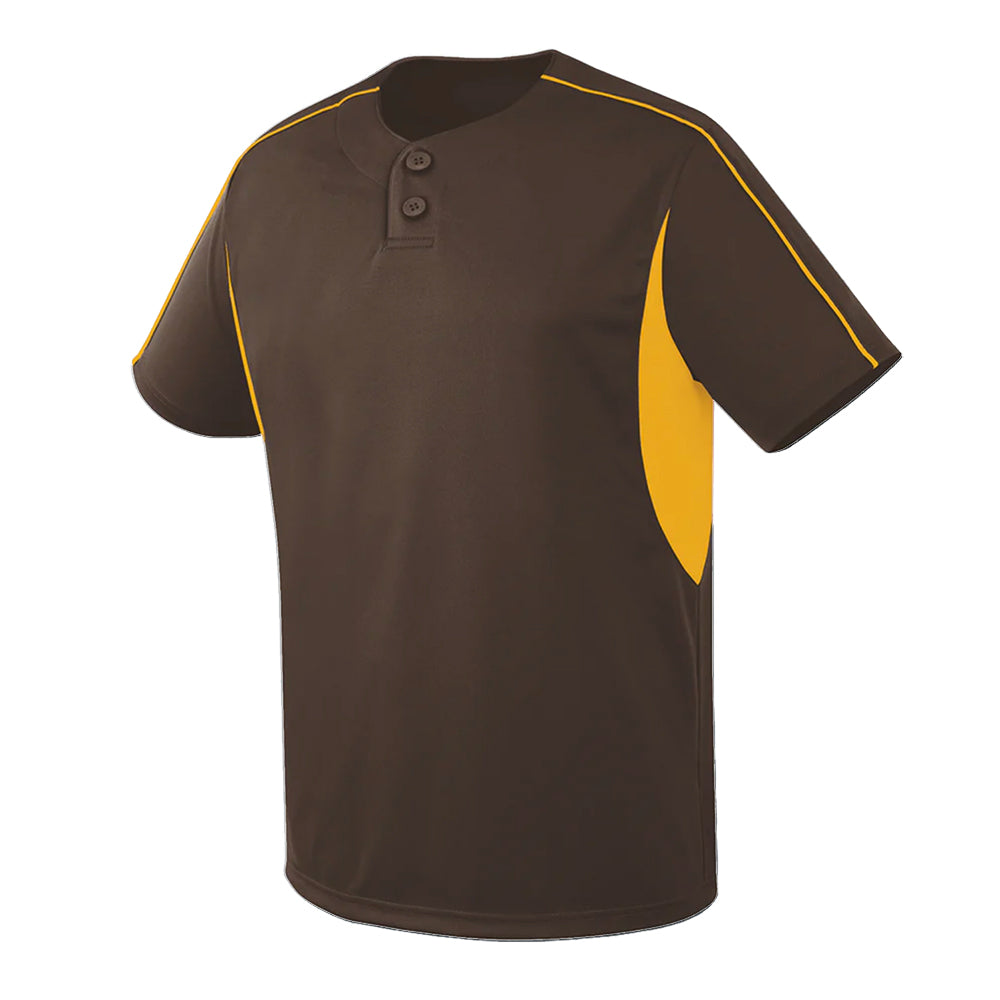 Two-Button League Baseball Jersey - Youth - Youth Sports Products