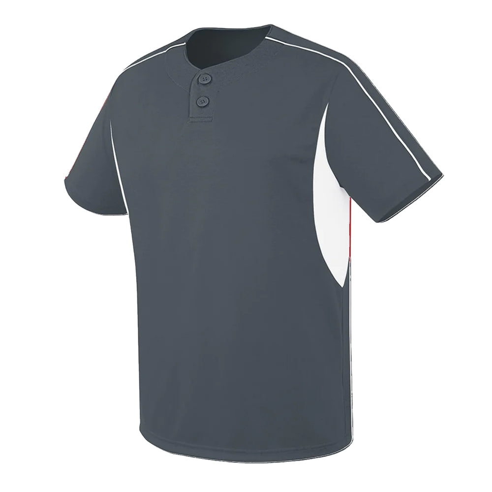 Two-Button League Baseball Jersey - Adult - Youth Sports Products