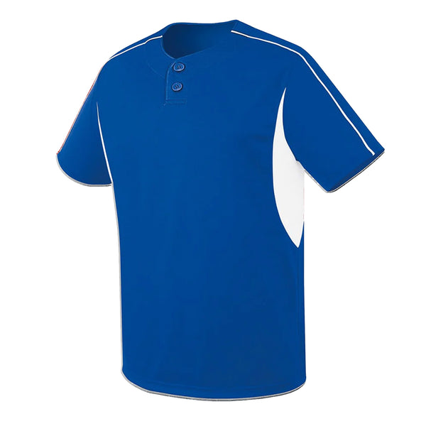 Two-Button League Baseball Jersey - Adult - Youth Sports Products