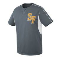 Two-Button League Baseball Jersey - Youth - Youth Sports Products