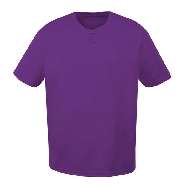 Two-Button Performance Baseball Jersey - Youth - Youth Sports Products