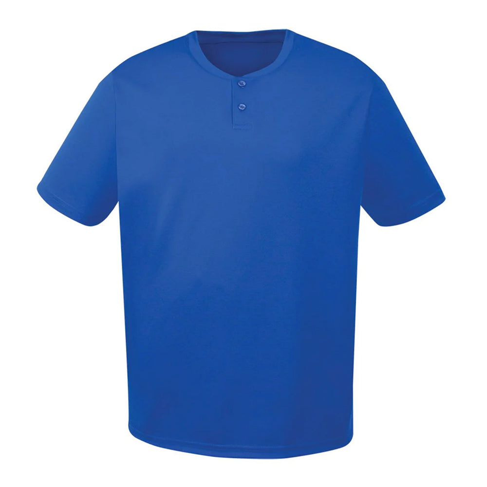 Two-Button Performance Baseball Jersey - Adult - Youth Sports Products