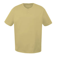 Two-Button Performance Baseball Jersey - Youth - Youth Sports Products