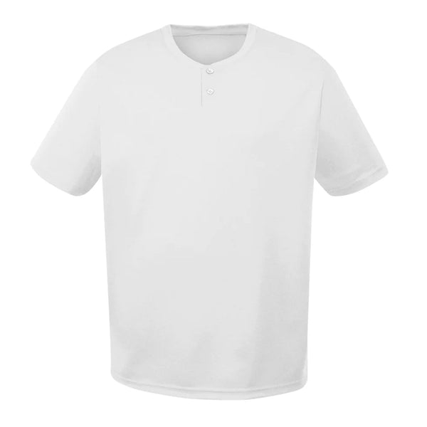 Two-Button Performance Baseball Jersey - Youth - Youth Sports Products