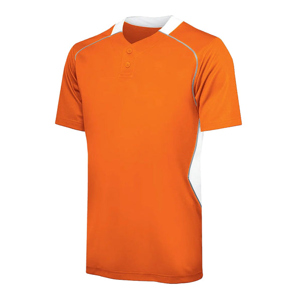 Two-Button Rival Baseball Jersey - Adult - Youth Sports Products