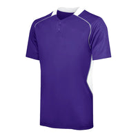Two-Button Rival Baseball Jersey - Adult - Youth Sports Products