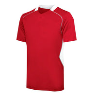 Two-Button Rival Baseball Jersey - Adult - Youth Sports Products