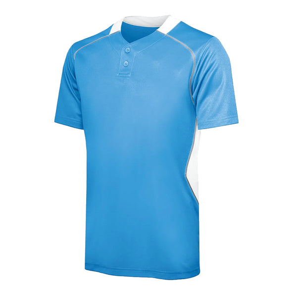 Two-Button Rival Baseball Jersey - Adult - Youth Sports Products