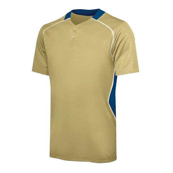Two-Button Rival Baseball Jersey - Adult - Youth Sports Products