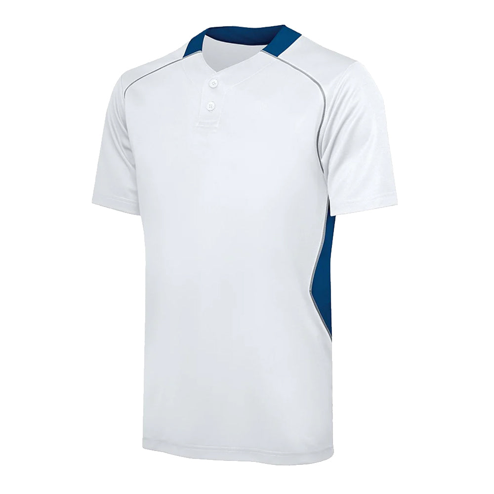 Two-Button Rival Baseball Jersey - Adult - Youth Sports Products