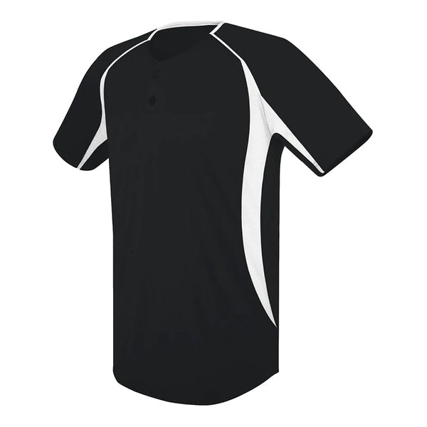 Two-Button Varsity Baseball Jersey - Youth - Youth Sports Products