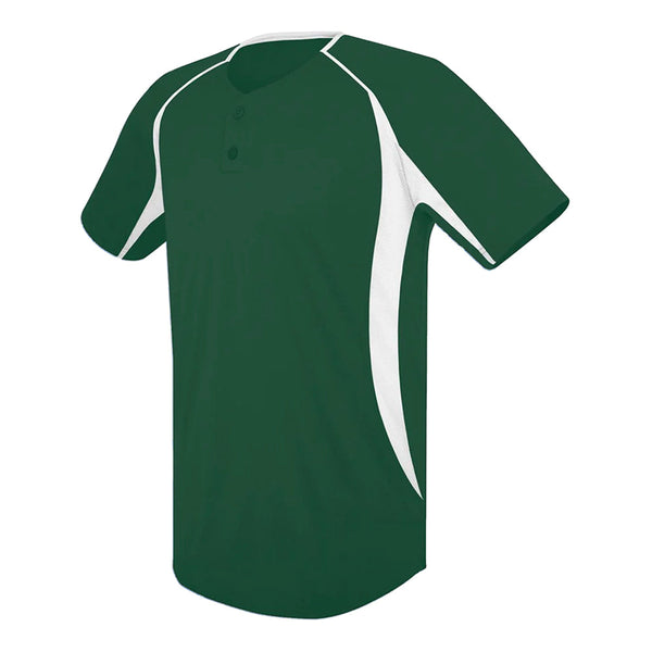 Two-Button Varsity Baseball Jersey - Youth - Youth Sports Products