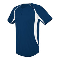 Two-Button Varsity Baseball Jersey - Youth - Youth Sports Products