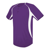 Two-Button Varsity Baseball Jersey - Youth - Youth Sports Products