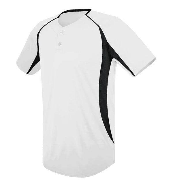 Two-Button Varsity Baseball Jersey - Youth - Youth Sports Products
