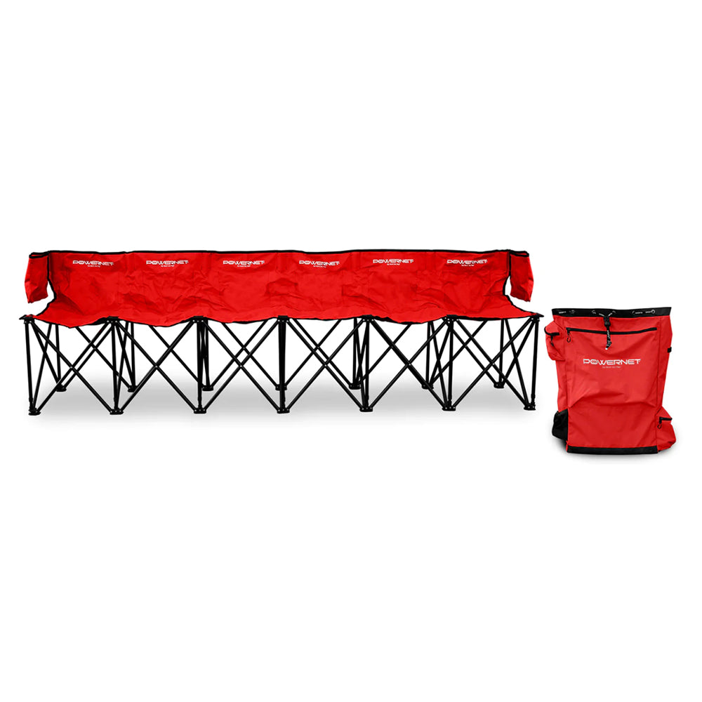 PowerNet 6-Seater Team Bench - Youth Sports Products