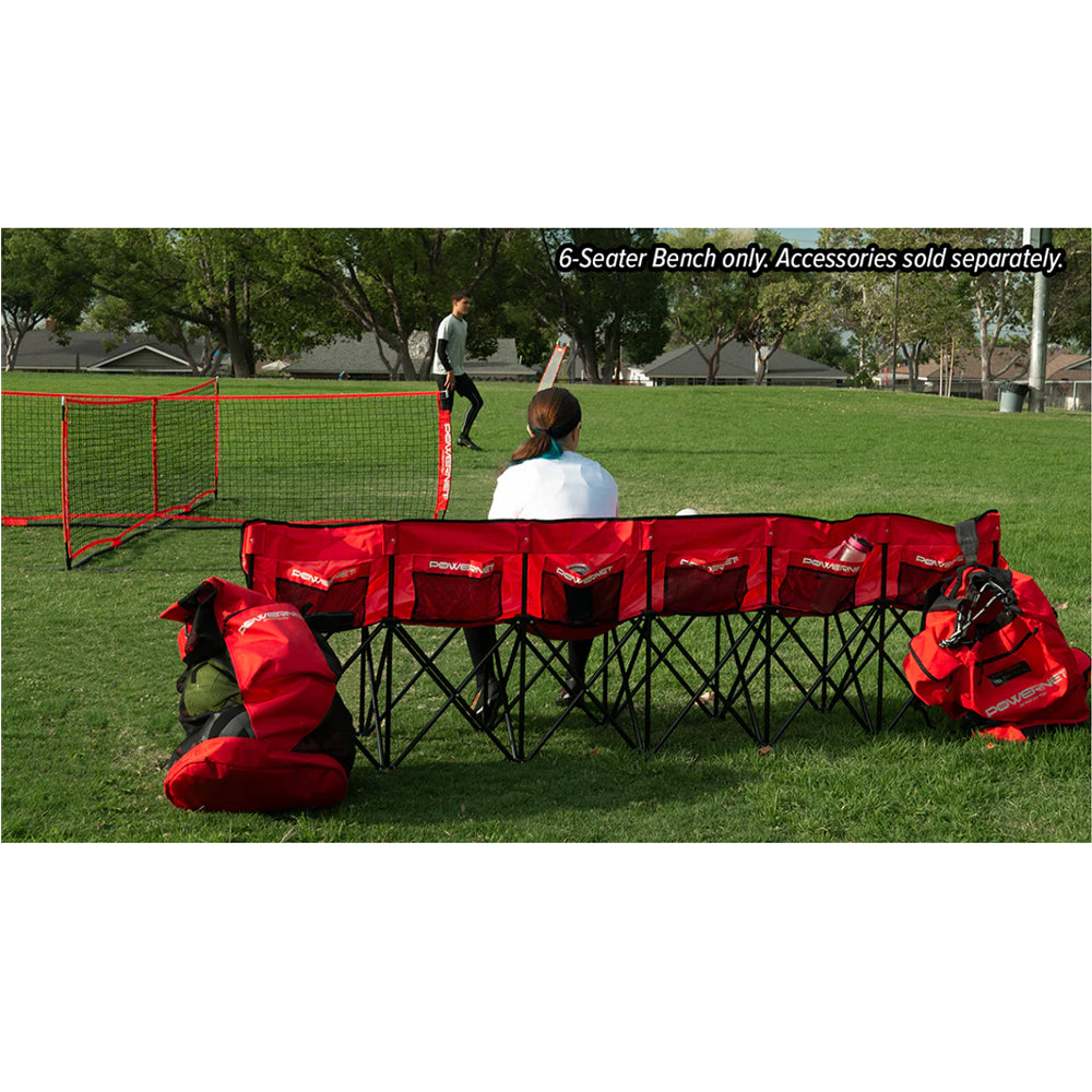 PowerNet 6-Seater Team Bench - Youth Sports Products