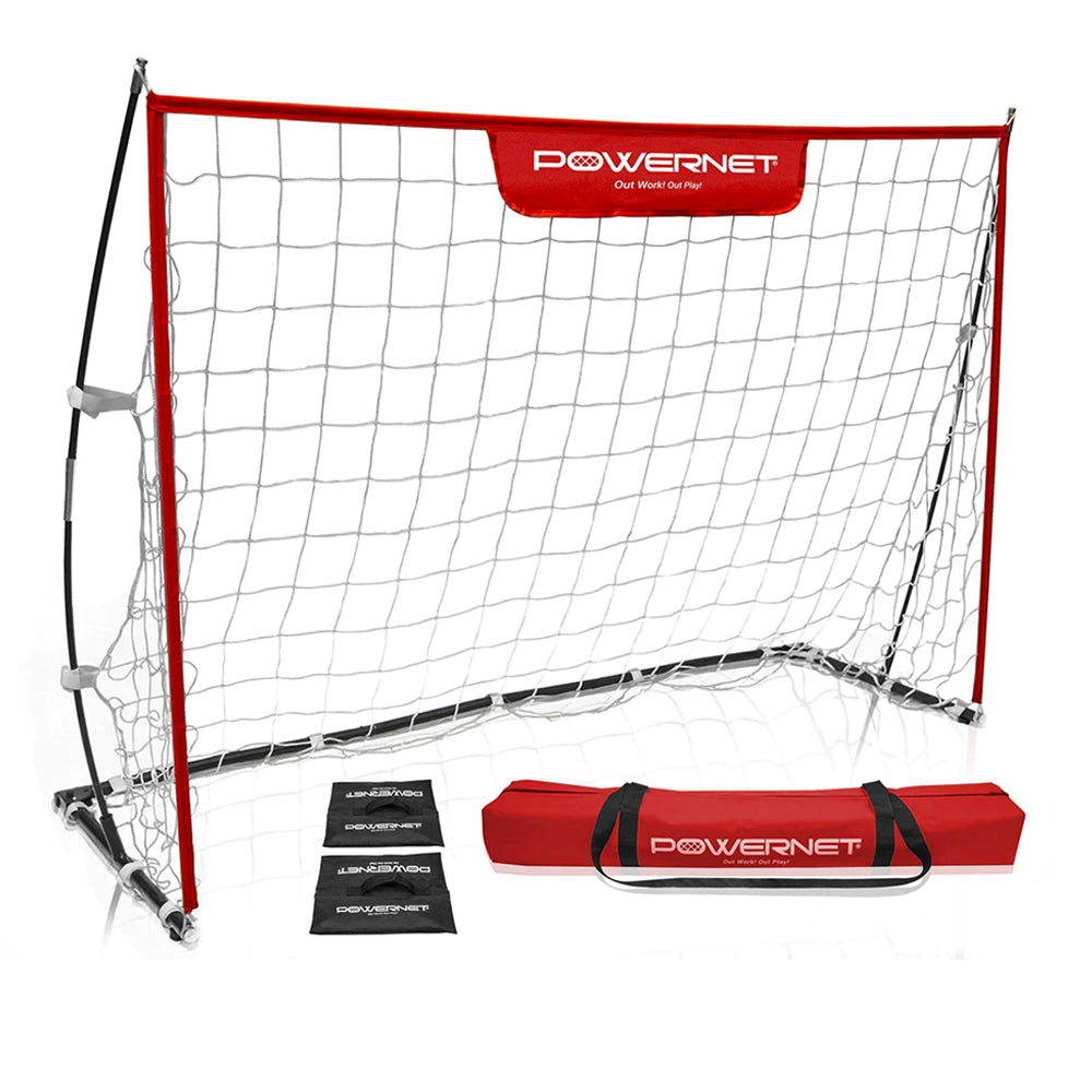 PowerNet 6' x 4' Ultra Lightweight Soccer Goal - Youth Sports Products