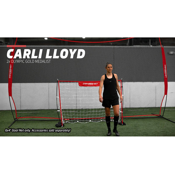 PowerNet 12' x 6' Ultra Lightweight Soccer Goal - Youth Sports Products