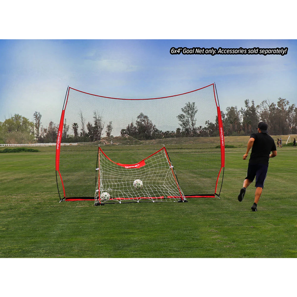 PowerNet 6' x 4' Ultra Lightweight Soccer Goal - Youth Sports Products