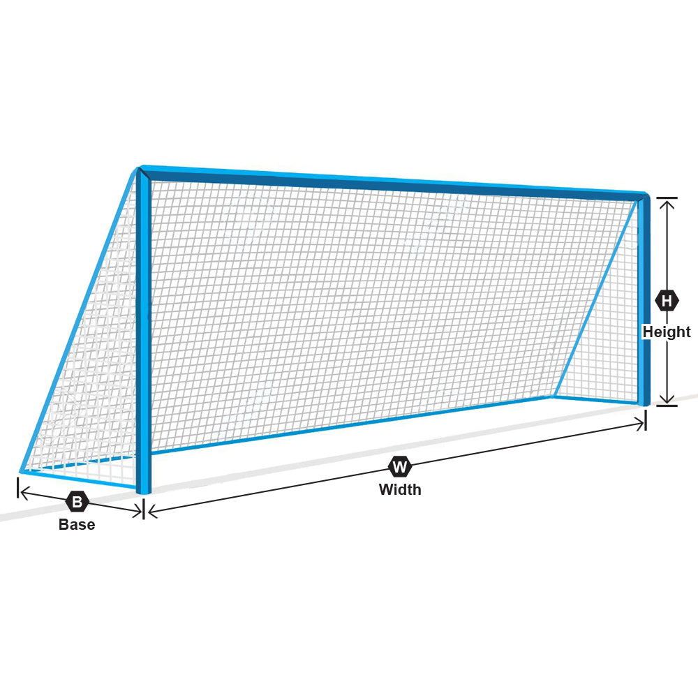 Soccer Net - 6.5x18.5x0x7- Set of 2 - Youth Sports Products