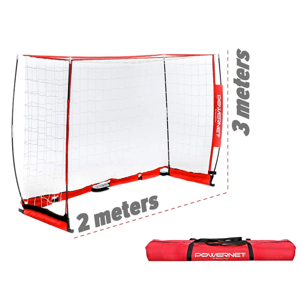 PowerNet 2m x 3m Portable Futsal Goal - Youth Sports Products